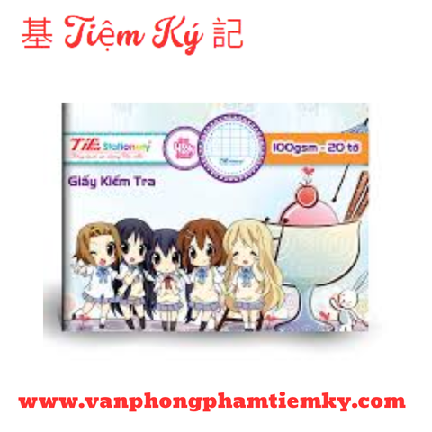 Giấy Kiểm tra trong hộp (Hộp 20 Tờ)