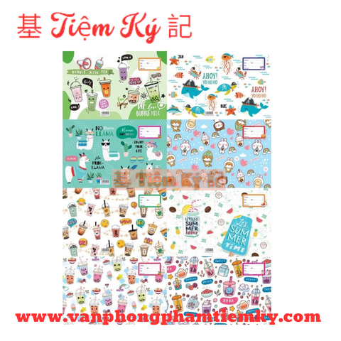 Giấy hình nhỏ bao tập