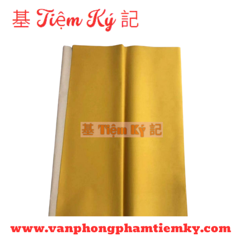 Giấy hồng đơn vàng mỏng
