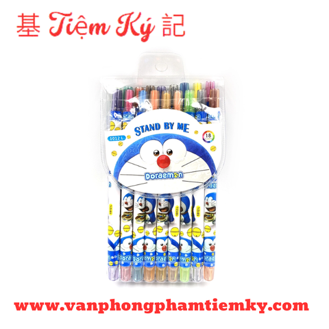 Sáp vặn 18 màu dài