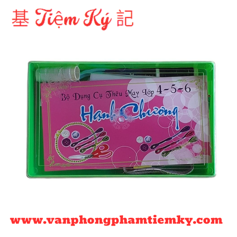 Bộ dụng cụ may thêu lớp 4-5-6 lớn Hạnh Chương
