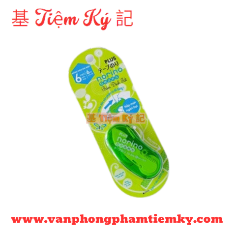 Băng keo 2 mặt dạng kéo Norino Plus 6MM X 6 Mét