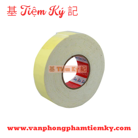 Băng keo 2 mặt mút 2F4 thường
