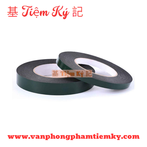 Băng keo 2 mặt mút đen 2F4 tốt