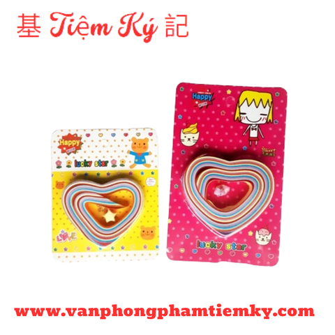 Giấy xếp sao trong hộp