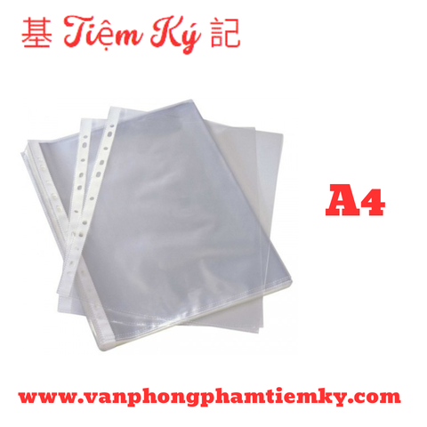 Bìa kiếng bao sách mỹ thuật A4 Xấp (100 Cái)