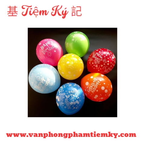Bong Bóng Happy Birthday