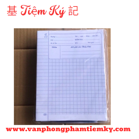 Giấy Kiểm tra Xấp (10 Tờ)