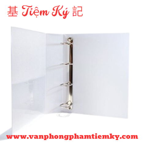 Bìa còng 7F 3 còng / 4 còng Thành Phát màu Trắng
