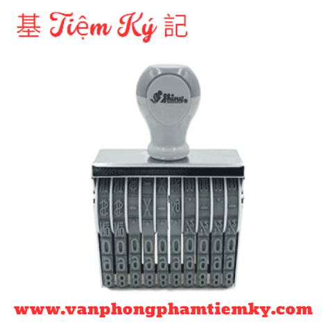 Dấu xoay 10 số cao 9mm Shiny N-110