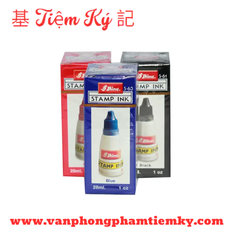 Mực đóng dấu shiny S-61, S-62, S-63