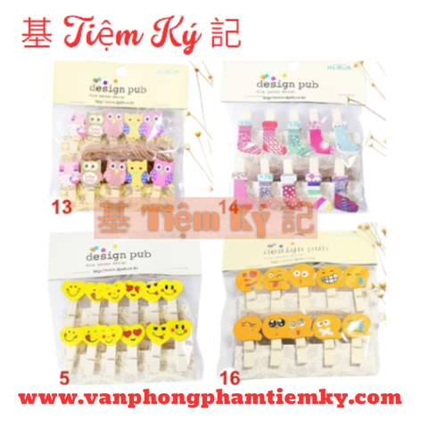 Kẹp gỗ hình