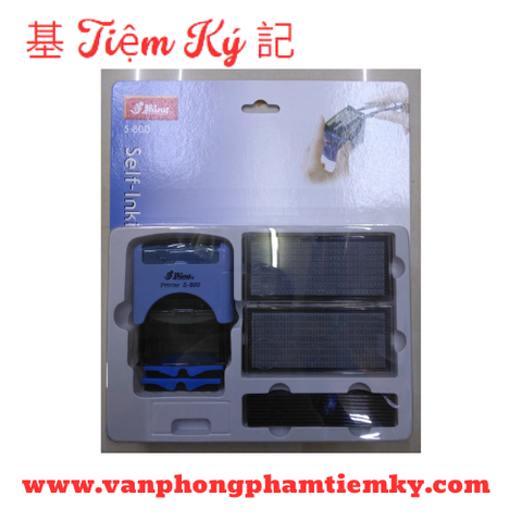 Bộ dấu chữ số tự ghép cao 4mm S800 Shiny