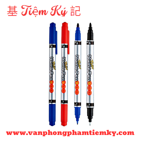 Bút lông dầu 2 đầu nhỏ monami