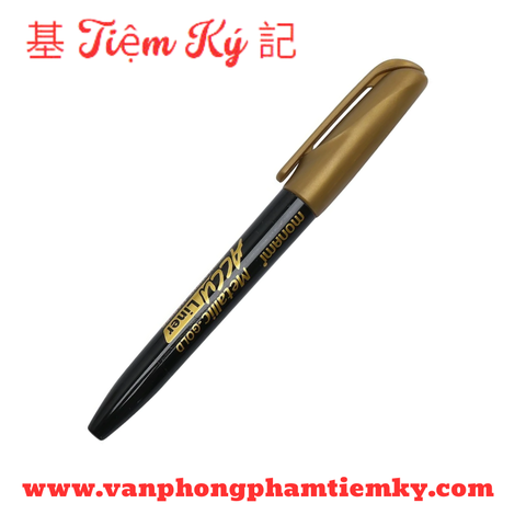 Bút dầu Monami Metallic Accu Liner Bạc
