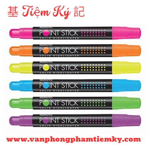 Bút dạ quang dạng sáp Point Stick Mungyo