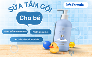 Dr’s Formula sản phẩm tắm gội chuyên biệt 2 trong 1 cho trẻ sơ sinh