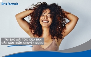 Tại sao mái tóc của bạn cần sản phẩm chuyên dụng? Chăm sóc tóc với dầu gội Dr's Formula