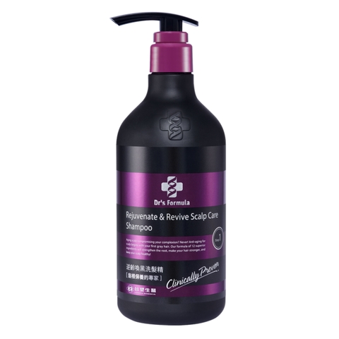 Dầu Gội Dưỡng Tóc Đen & Trẻ Hóa Da Đầu Dr's Formula Rejuvenate & Revive Scalp Care Shampoo