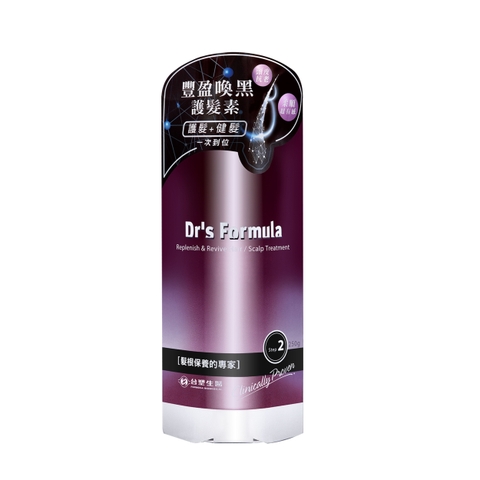 Dầu Xả Dưỡng Tóc Đen Mượt & Phục Hồi Tóc/Da Đầu Dr's Formula Replenish & Revive Hair/Scalp Treatment 250ml