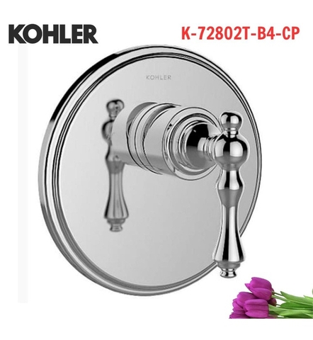 Mặt nạ sen tắm cổ điển 1 chiều Kohler Modulo K-72802T-B4-CP