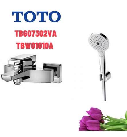 Vòi sen tắm nóng lạnh TOTO TBG07302VA/TBW01010A