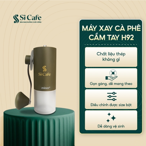 MÁY XAY CÀ PHÊ CẦM TAY MINOS H92
