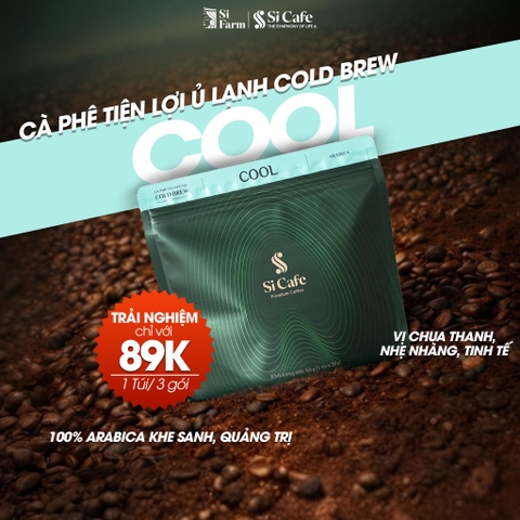 Cà Phê Cold Brew Túi Nhúng Cool 100% Arabica