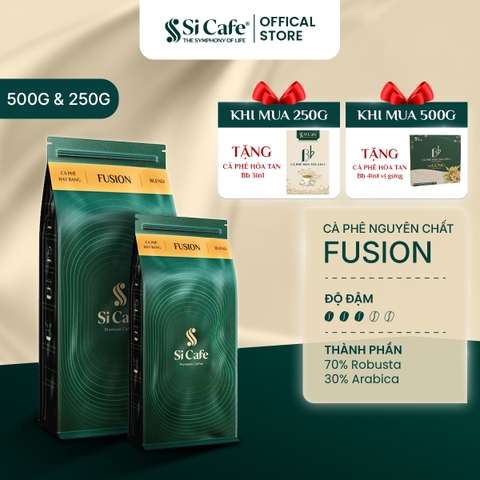 Cà Phê Nguyên Chất Fusion (70% Robusta x 30% Arabica)
