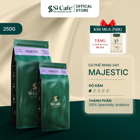 Cà Phê Rang Xay Majestic 100% Arabica