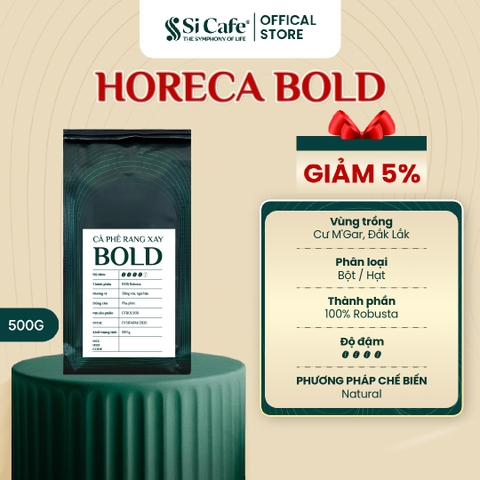Cà Phê Rang Xay BOLD Horeca