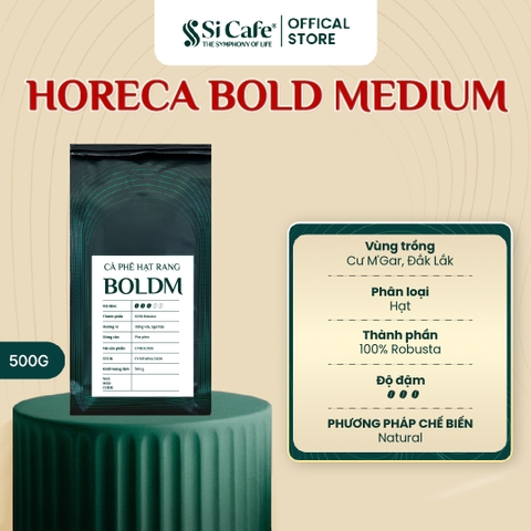 Cà Phê Nguyên Chất Bold Medium Kênh Horeca