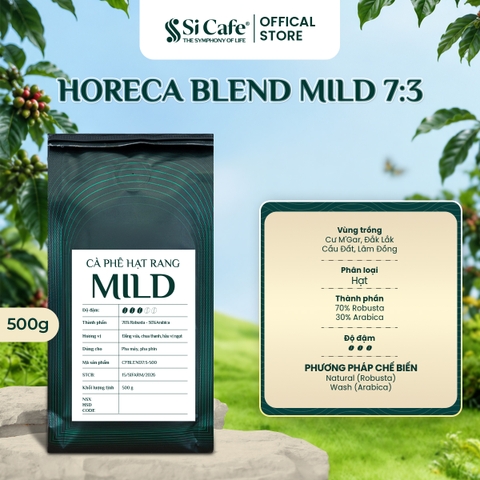 Cà Phê Nguyên Chất Blend Mild Kênh Horeca