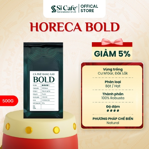 Cà Phê Rang Xay BOLD Horeca