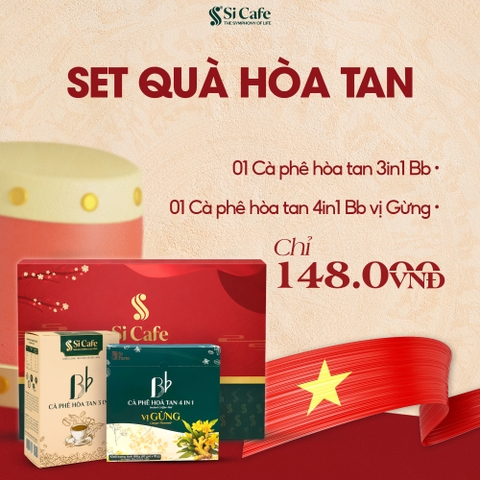 Hộp Quà Tết Cà Phê Hòa Tan