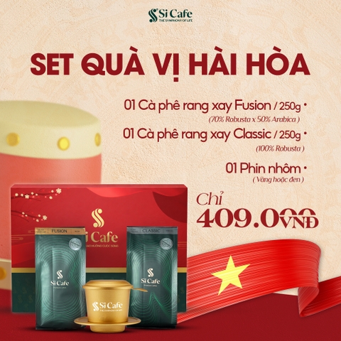 Hộp Quà Tết Cà Phê Vị Hài Hòa