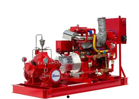 Máy bơm chữa cháy rời trục cửa hút đôi SCF