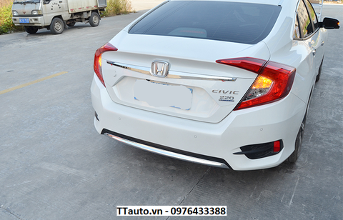 Thanh nẹp ngang logo đuôi Civic 2016-2020