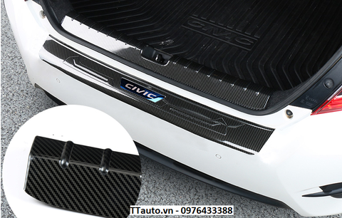 Một số mẫu chống xước cốp sau cho  Civic 2016-2020