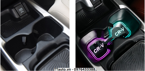 Đế lót khay để nước CR-V 2017- 2022 với đèn LED