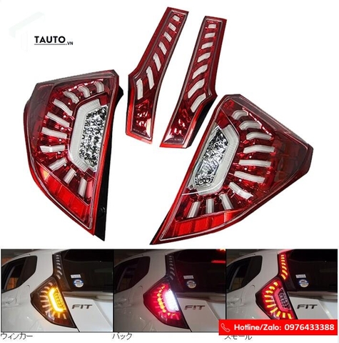 Cụm đèn LED hậu Jazz (Fit)