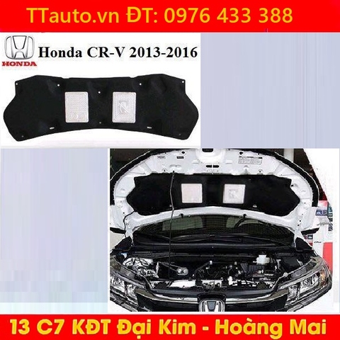 Tấm cách âm cách nhiệt nắp Capo cho Honda CR-V 2013-2017