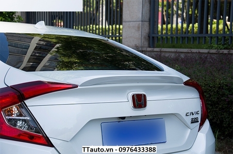 Cánh lướt gió kiểu đuôi vịt cho Civic 2016-2020