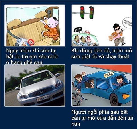 Auto speed lock - Chốt cửa tự động Honda