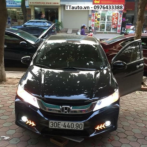 Led gầm trước CITY:  2015-2017