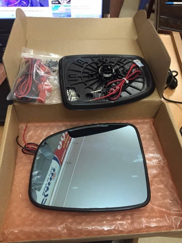 Gương sấy kèm xinhan