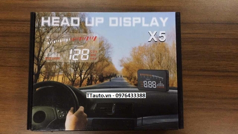 HUD X5 (Bộ hiển thị tốc độ và các thông tin hoạt động của xe)