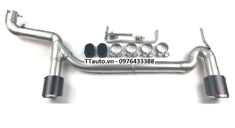 Độ ống xả kiều mới cho Civic 2016-2021 (pô thật)