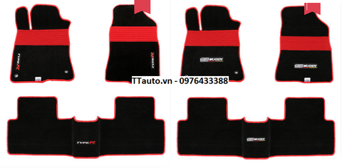 Thảm sàn kiểu Type R cho Civic 2016-2020