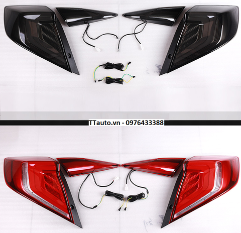 Cụm đèn hậu Full LED Civic 2016-2020  (kiểu 2)